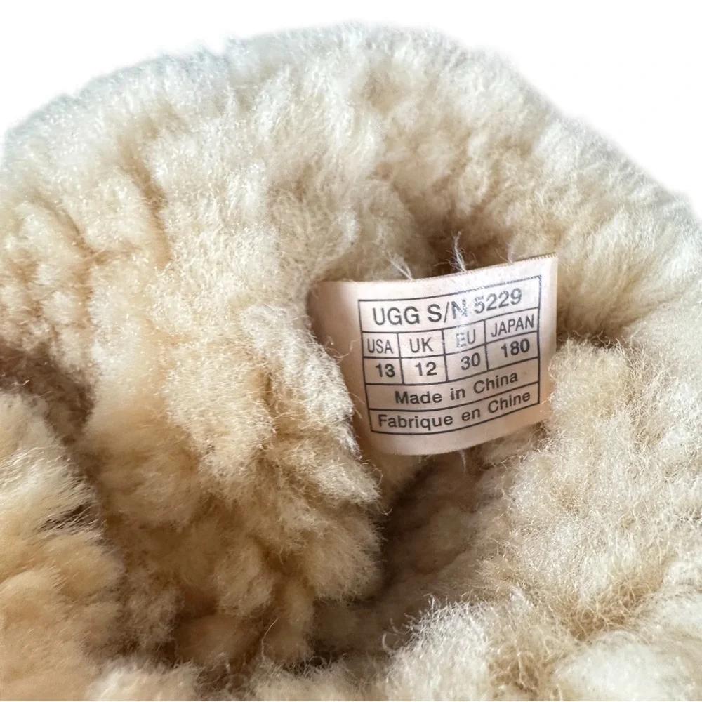 UGG Classic Tall Shearling Lined Sheepskin Boots in chestnut